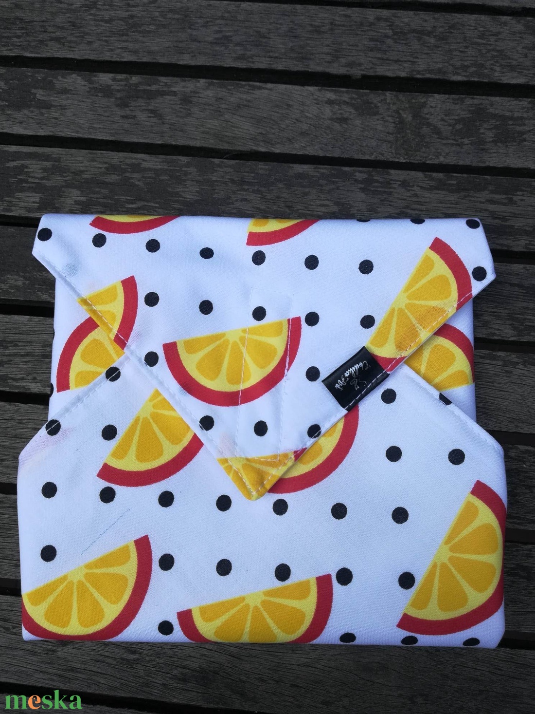 Ujraszalvéta, citromok.... - táska & tok - uzsonna- & ebéd tartó - szendvics csomagoló - Meska.hu