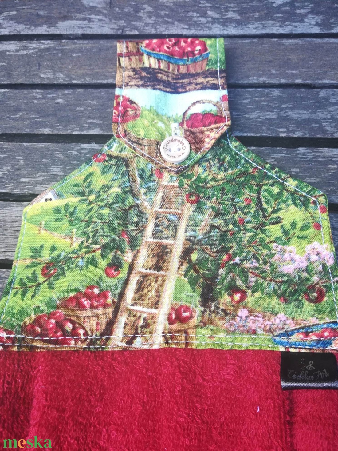 Almaszüret........ konyhai kéztörlő - otthon & életmód - konyhafelszerelés, tálalás - konyhai textil - konyharuha & törlőkendő - Meska.hu Almaszüret........ konyhai kéztörlő - otthon & életmód - konyhafelszerelés, tálalás - konyhai textil - konyharuha & törlőkendő - Meska.hu