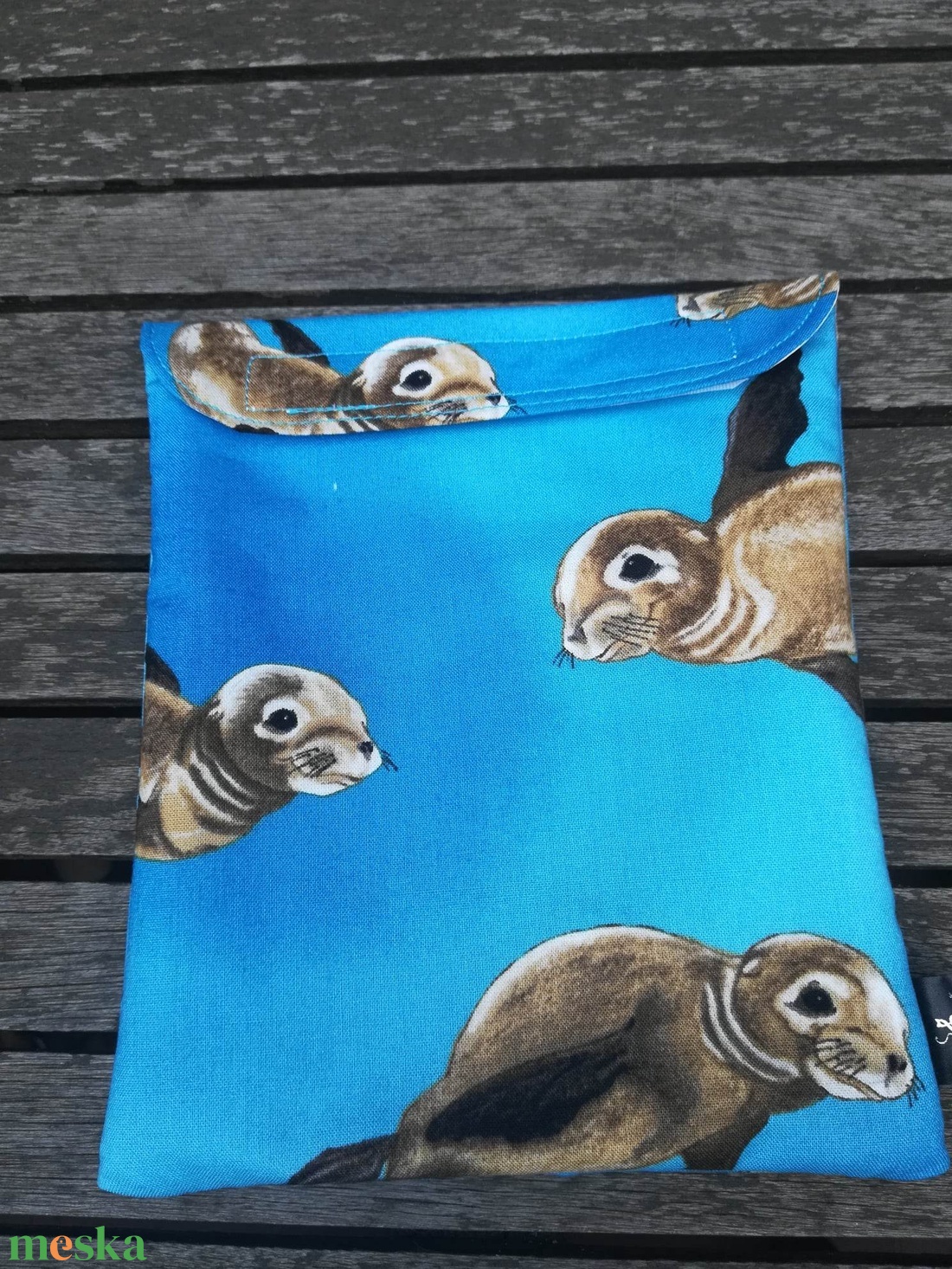 Snackbag, lubickoló fókák - táska & tok - uzsonna- & ebéd tartó - szendvics csomagoló - Meska.hu Snackbag, lubickoló fókák - táska & tok - uzsonna- & ebéd tartó - szendvics csomagoló - Meska.hu