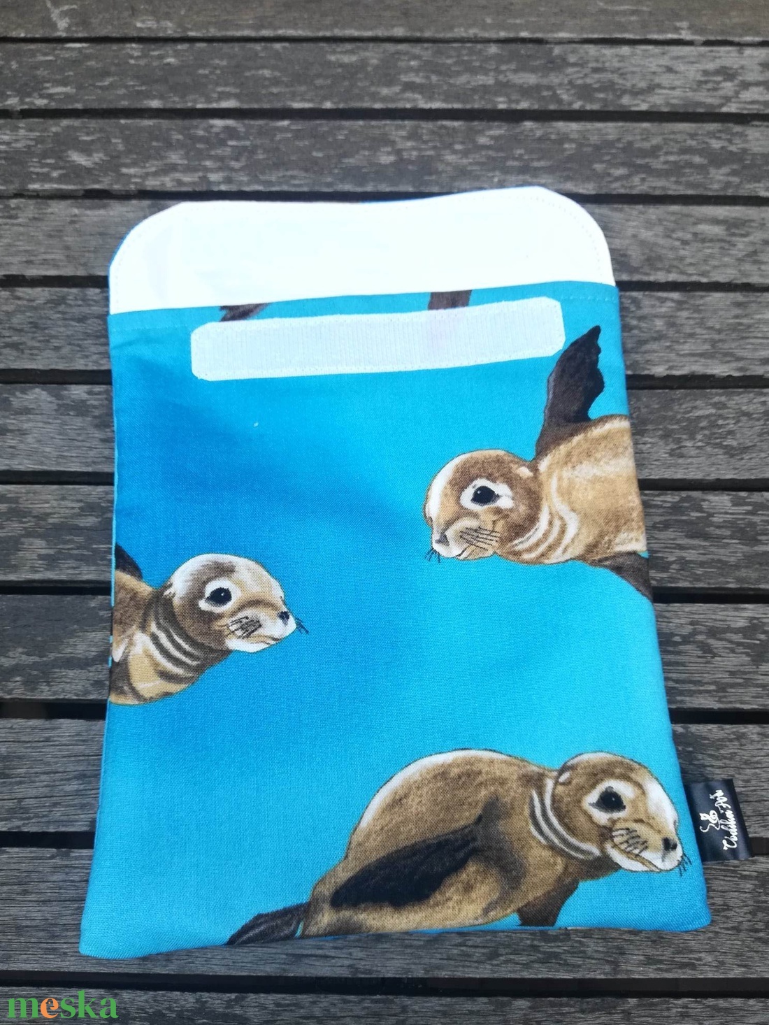 Snackbag, lubickoló fókák - táska & tok - uzsonna- & ebéd tartó - szendvics csomagoló - Meska.hu Snackbag, lubickoló fókák - táska & tok - uzsonna- & ebéd tartó - szendvics csomagoló - Meska.hu