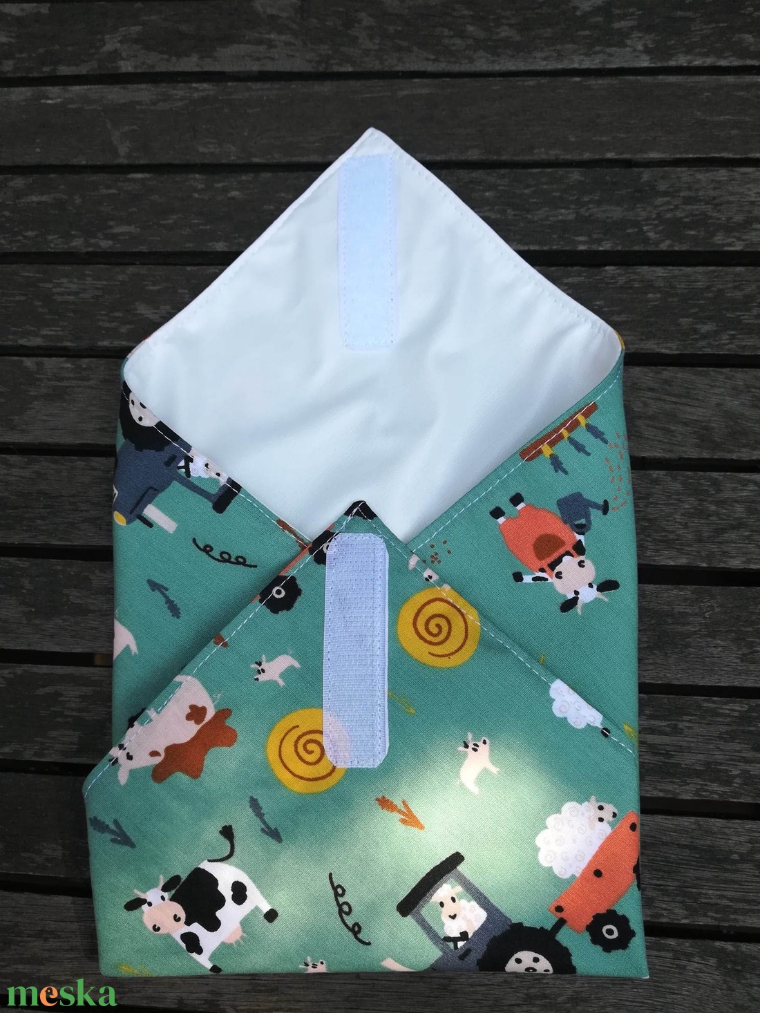 NoWaste, snackbag, uzsis garnitura, háztáji gazdaság.... - táska & tok - uzsonna- & ebéd tartó - szendvics csomagoló - Meska.hu