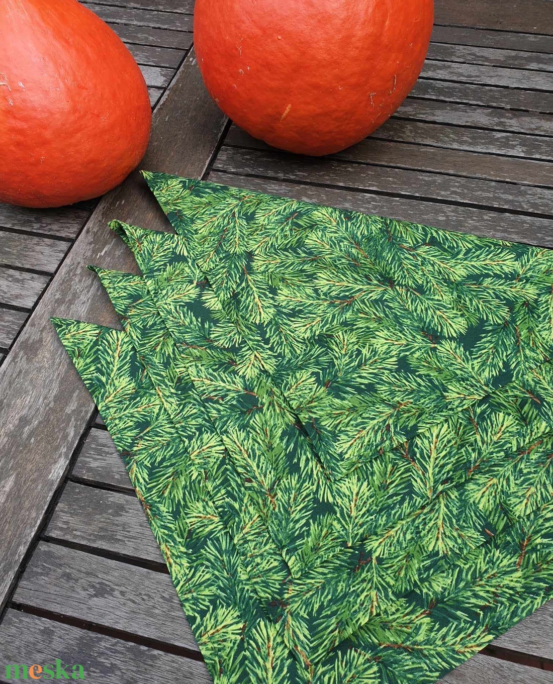 4 db textil szalvéta, zöld tűleveles - otthon & életmód - konyhafelszerelés, tálalás - konyhai textil - szalvéta - Meska.hu 4 db textil szalvéta, zöld tűleveles - otthon & életmód - konyhafelszerelés, tálalás - konyhai textil - szalvéta - Meska.hu