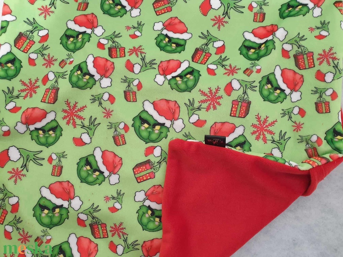 Plüss párnahuzat, Grinch - karácsony - karácsonyi lakásdekoráció - karácsonyi lakásdíszek - Meska.hu Plüss párnahuzat, Grinch - karácsony - karácsonyi lakásdekoráció - karácsonyi lakásdíszek - Meska.hu