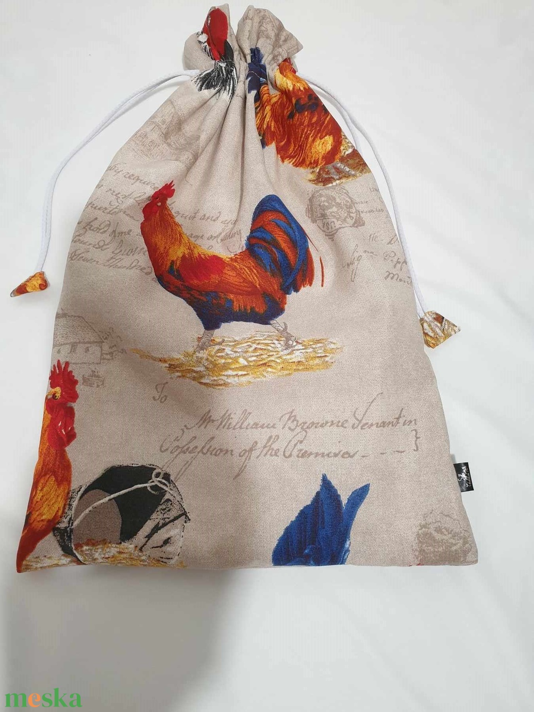 Kenyeres zsák PUL béléssel, mókás kakasok - táska & tok - bevásárlás & shopper táska - kenyeres zsák - Meska.hu Kenyeres zsák PUL béléssel, mókás kakasok - táska & tok - bevásárlás & shopper táska - kenyeres zsák - Meska.hu