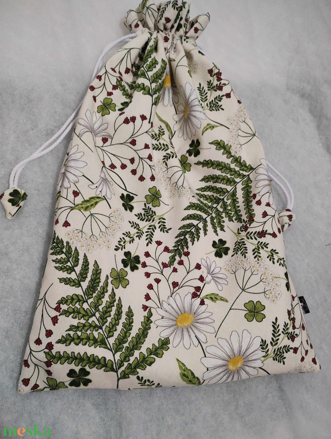 Kenyeres zsák, PUL-lal bélelt, páfrány és margaréta..... - táska & tok - bevásárlás & shopper táska - kenyeres zsák - Meska.hu Kenyeres zsák, PUL-lal bélelt, páfrány és margaréta..... - táska & tok - bevásárlás & shopper táska - kenyeres zsák - Meska.hu
