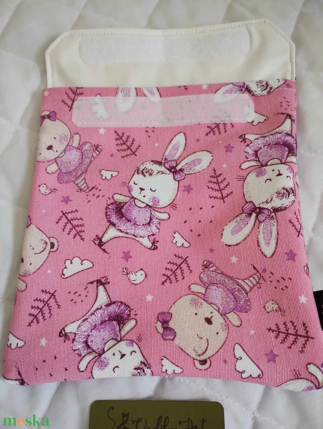 Snackbag, táncoló nyuszik és mackók - táska & tok - uzsonna- & ebéd tartó - szendvics csomagoló - Meska.hu Snackbag, táncoló nyuszik és mackók - táska & tok - uzsonna- & ebéd tartó - szendvics csomagoló - Meska.hu