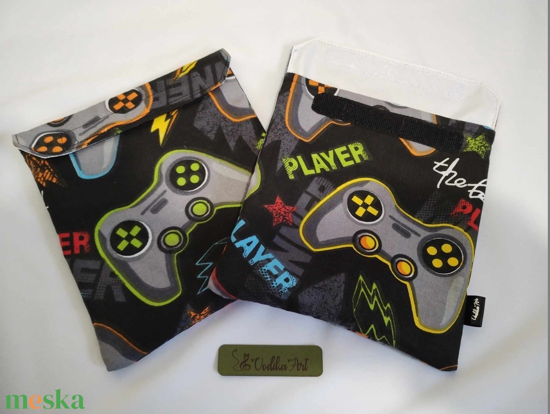 NoWaste, snackbag, gamer.... - táska & tok - uzsonna- & ebéd tartó - szendvics csomagoló - Meska.hu NoWaste, snackbag, gamer.... - táska & tok - uzsonna- & ebéd tartó - szendvics csomagoló - Meska.hu