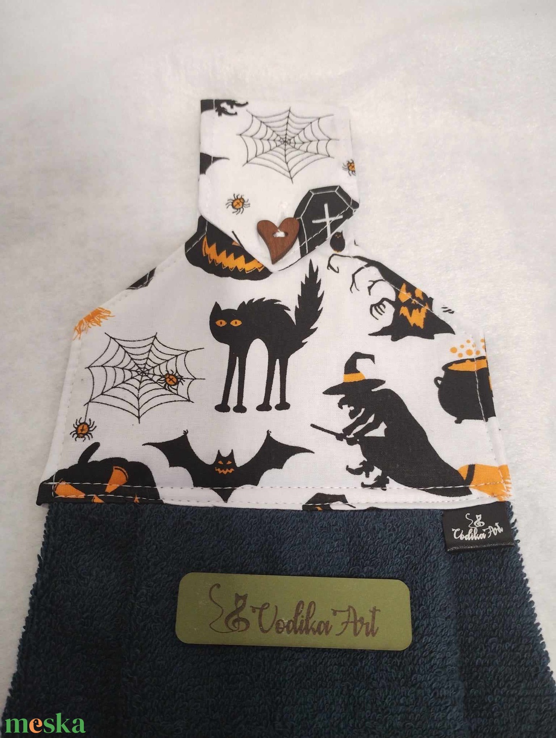 Konyhai kéztörlő, halloween... - otthon & életmód - dekoráció - halloween - halloweeni dekoráció - Meska.hu Konyhai kéztörlő, halloween... - otthon & életmód - dekoráció - halloween - halloweeni dekoráció - Meska.hu