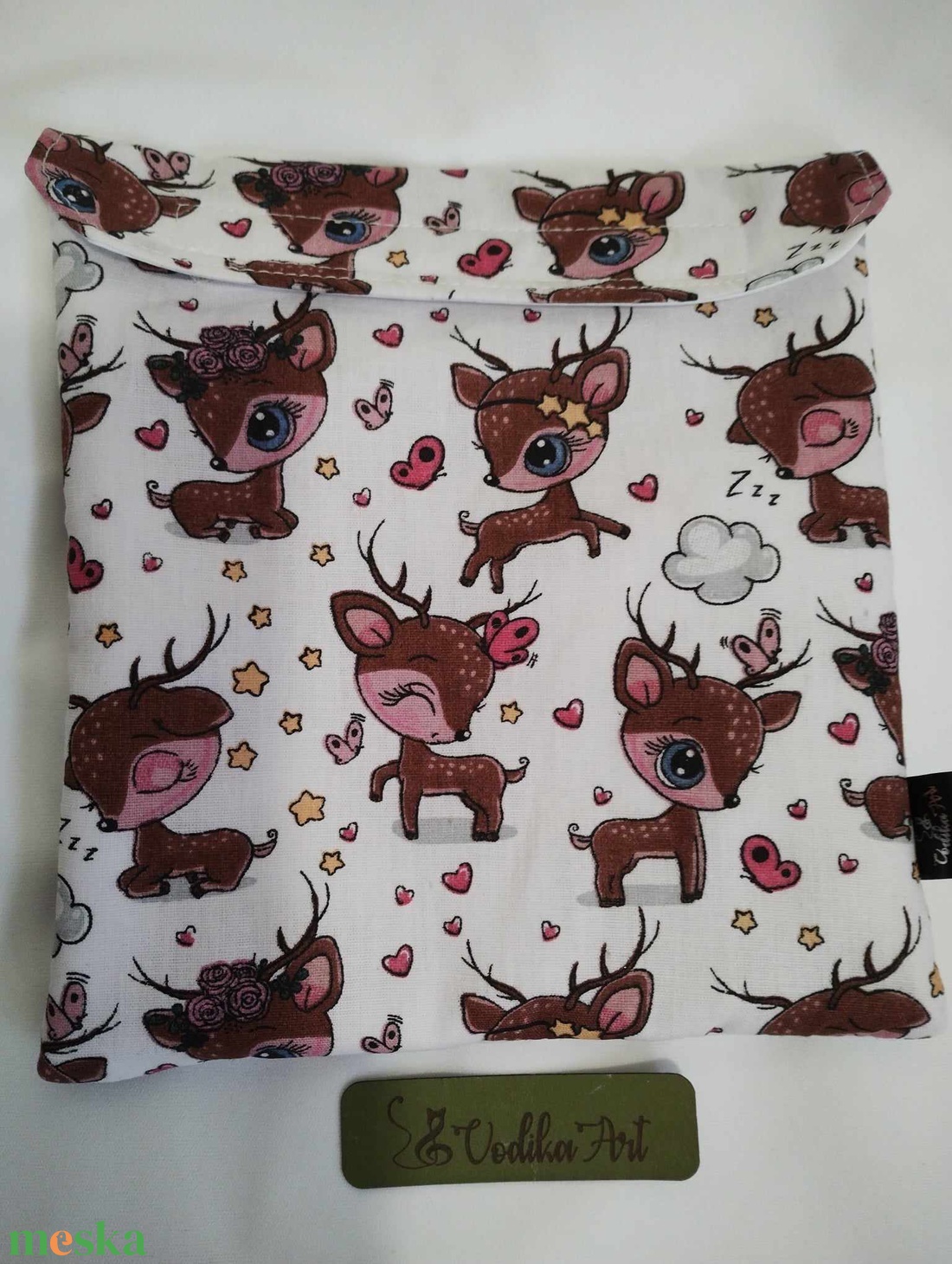 Nowaste, SNACKBAG őzikék - táska & tok - uzsonna- & ebéd tartó - szendvics csomagoló - Meska.hu Nowaste, SNACKBAG őzikék - táska & tok - uzsonna- & ebéd tartó - szendvics csomagoló - Meska.hu