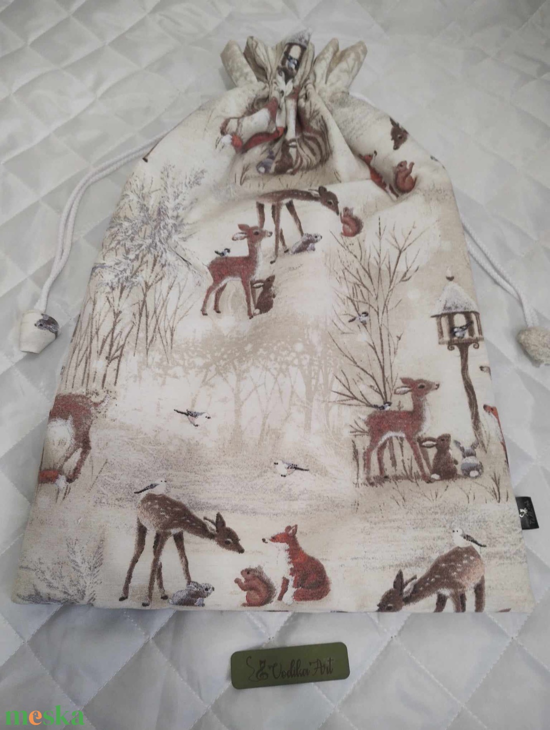 Kenyeres zsák PUL béléssel, téli erdő őzekkel.... - táska & tok - bevásárlás & shopper táska - kenyeres zsák - Meska.hu Kenyeres zsák PUL béléssel, téli erdő őzekkel.... - táska & tok - bevásárlás & shopper táska - kenyeres zsák - Meska.hu