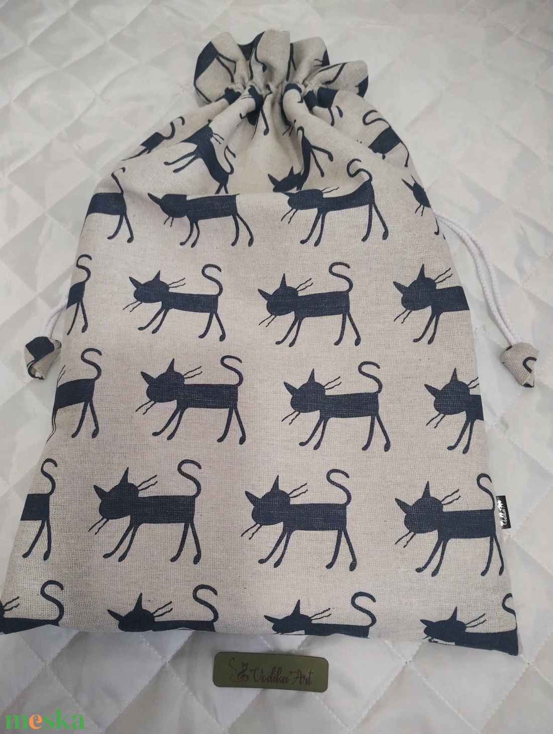 Kenyeres zsák PUL béléssel, kék macskák - táska & tok - bevásárlás & shopper táska - kenyeres zsák - Meska.hu Kenyeres zsák PUL béléssel, kék macskák - táska & tok - bevásárlás & shopper táska - kenyeres zsák - Meska.hu