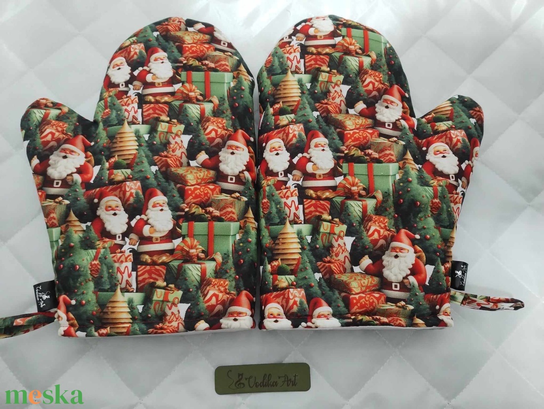 2 db edényfogó kesztyű - otthon & életmód - konyhafelszerelés, tálalás - konyhai textil - edényfogó & edényfedő - Meska.hu