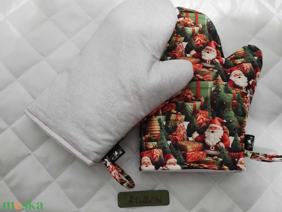 2 db edényfogó kesztyű - otthon & életmód - konyhafelszerelés, tálalás - konyhai textil - edényfogó & edényfedő - Meska.hu