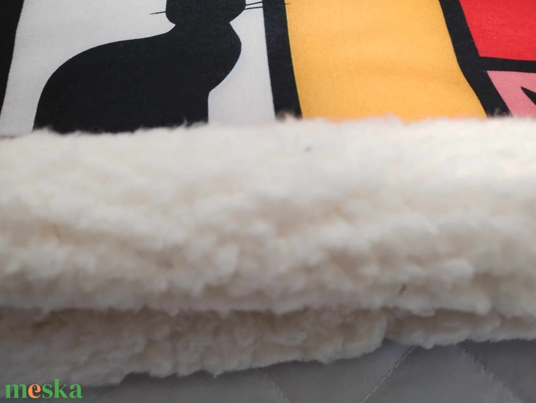 Macskák,  kámzsa, körsál, sapkasál - ruha & divat - sál, sapka, kendő - sál - Meska.hu