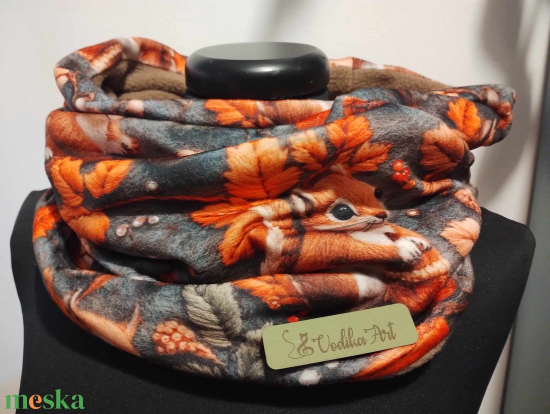 Mókuskáim.....  kámzsa, körsál, sapkasál - ruha & divat - sál, sapka, kendő - sál - Meska.hu