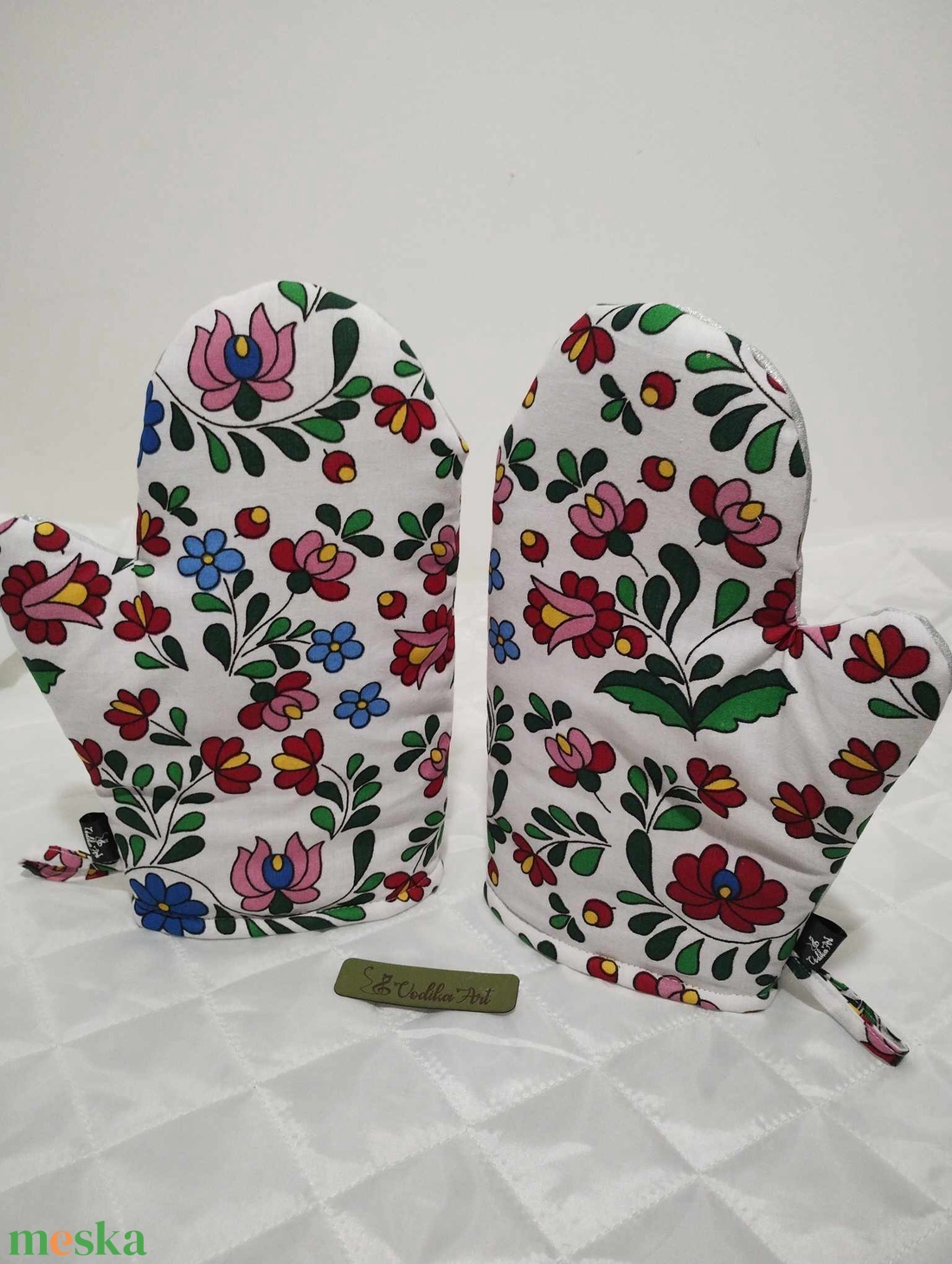 Edényfogó szett kalocsai mintás 1 pár - otthon & életmód - konyhafelszerelés, tálalás - konyhai textil - edényfogó & edényfedő - Meska.hu Edényfogó szett kalocsai mintás 1 pár - otthon & életmód - konyhafelszerelés, tálalás - konyhai textil - edényfogó & edényfedő - Meska.hu