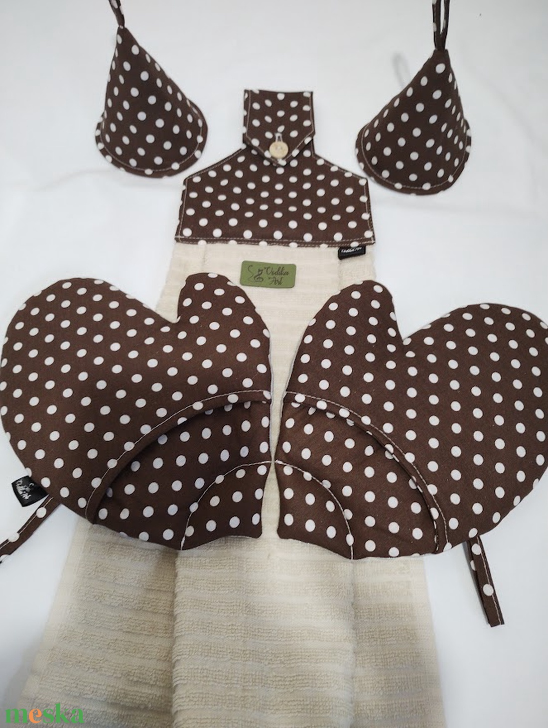 Konyhai szett, pöttyök....... - otthon & életmód - konyhafelszerelés, tálalás - konyhai textil - edényfogó & edényfedő - Meska.hu Konyhai szett, pöttyök....... - otthon & életmód - konyhafelszerelés, tálalás - konyhai textil - edényfogó & edényfedő - Meska.hu