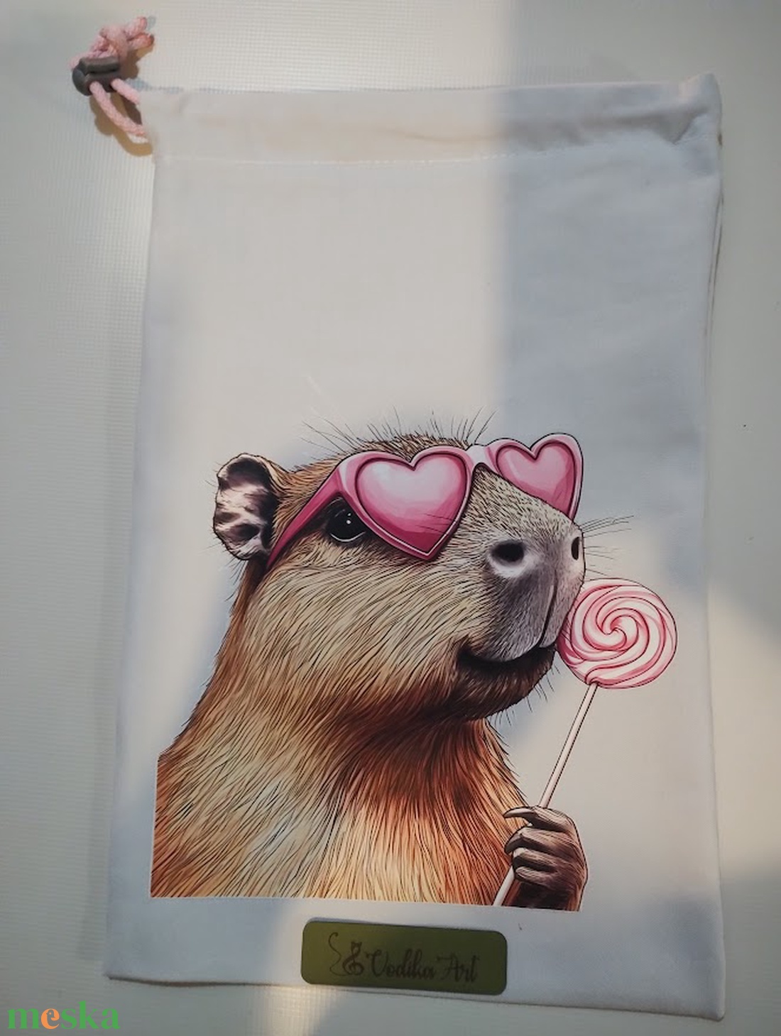 Tisztasági zsák, capybara - játék & sport - ovis felszerelés - tisztasági csomag - Meska.hu Tisztasági zsák, capybara - játék & sport - ovis felszerelés - tisztasági csomag - Meska.hu