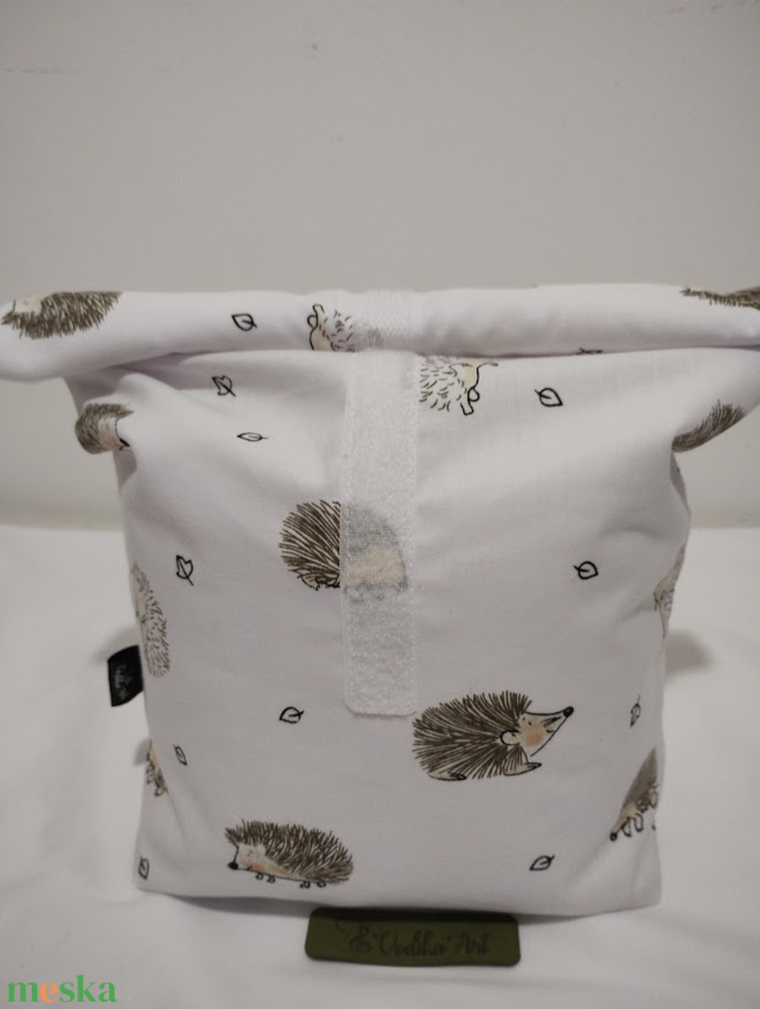 NoWaste, ujraszalvéta, süni - táska & tok - uzsonna- & ebéd tartó - szendvics csomagoló - Meska.hu