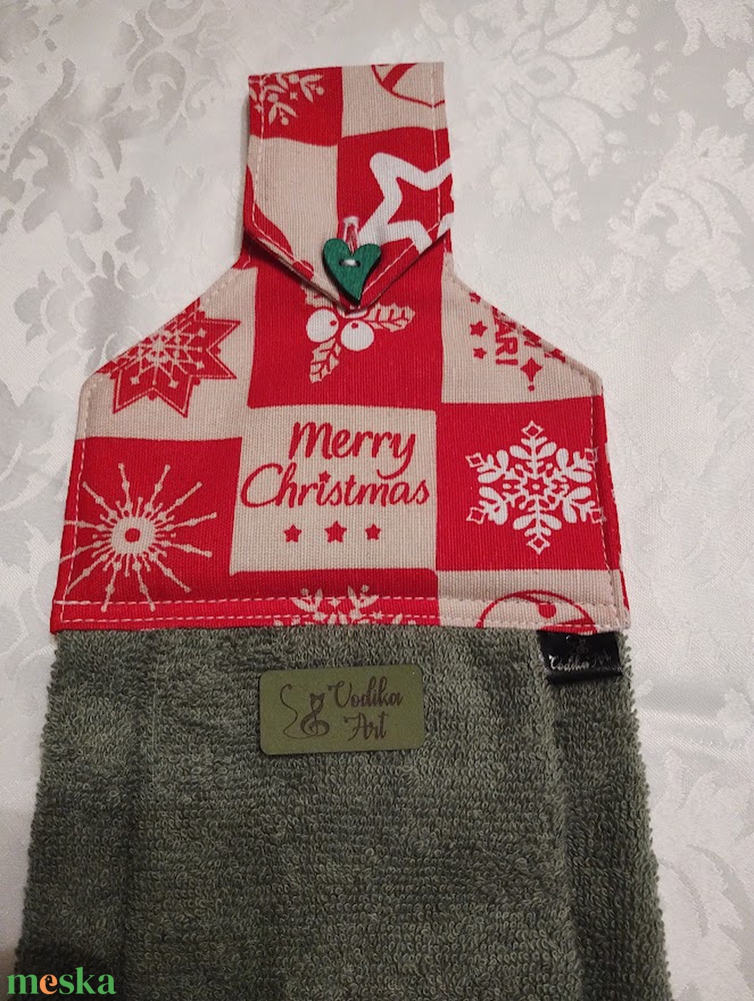 Konyhai kéztörlő, Merry Christmas - otthon & életmód - konyhafelszerelés, tálalás - konyhai textil - konyharuha & törlőkendő - Meska.hu Konyhai kéztörlő, Merry Christmas - otthon & életmód - konyhafelszerelés, tálalás - konyhai textil - konyharuha & törlőkendő - Meska.hu