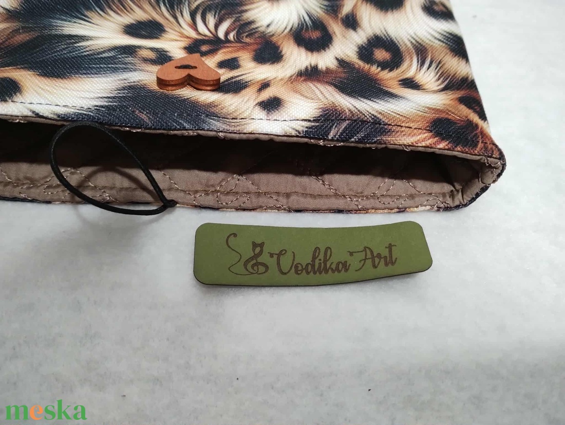 Könyvtok, leopárd mintás - könyv & zene - könyvtok - Meska.hu