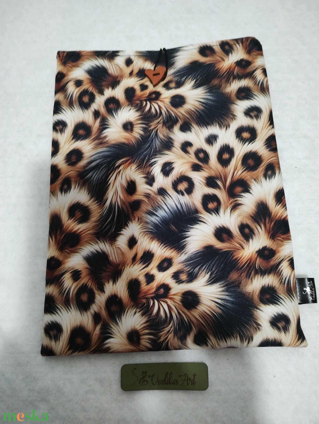 Könyvtok, leopárd mintás - könyv & zene - könyvtok - Meska.hu