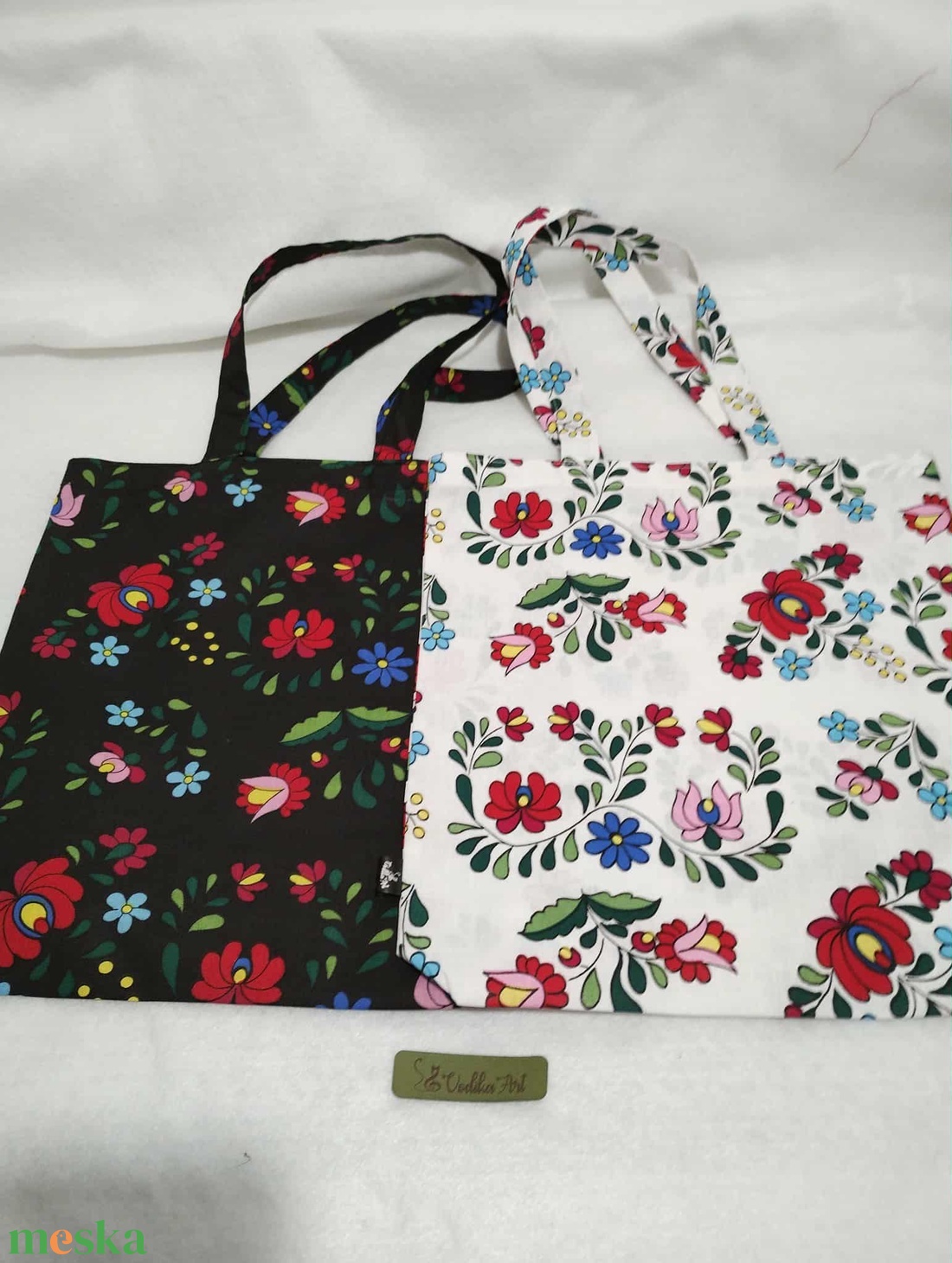 Kalocsai bevásárló táska, öko szatyor, fekete - táska & tok - bevásárlás & shopper táska - shopper, textiltáska, szatyor - Meska.hu Kalocsai bevásárló táska, öko szatyor, fekete - táska & tok - bevásárlás & shopper táska - shopper, textiltáska, szatyor - Meska.hu