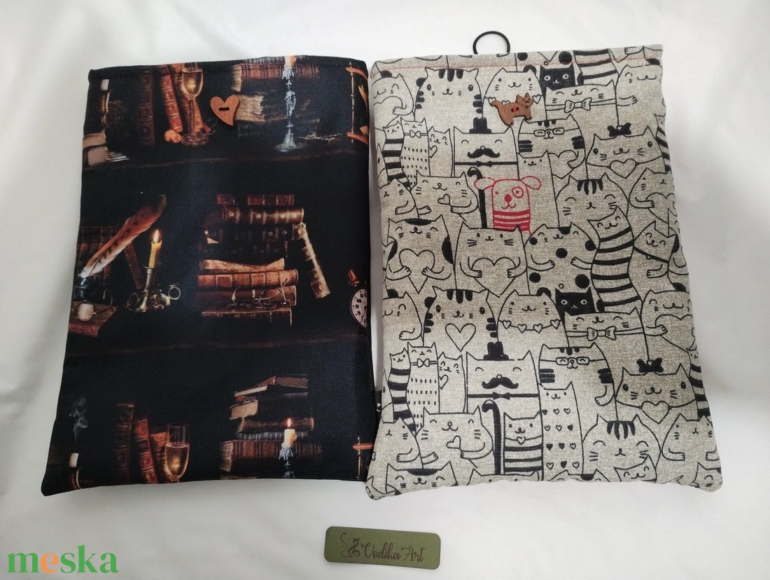 Könyvtok vízlepergető anyagból....... könyvek - könyv & zene - könyvtok - Meska.hu