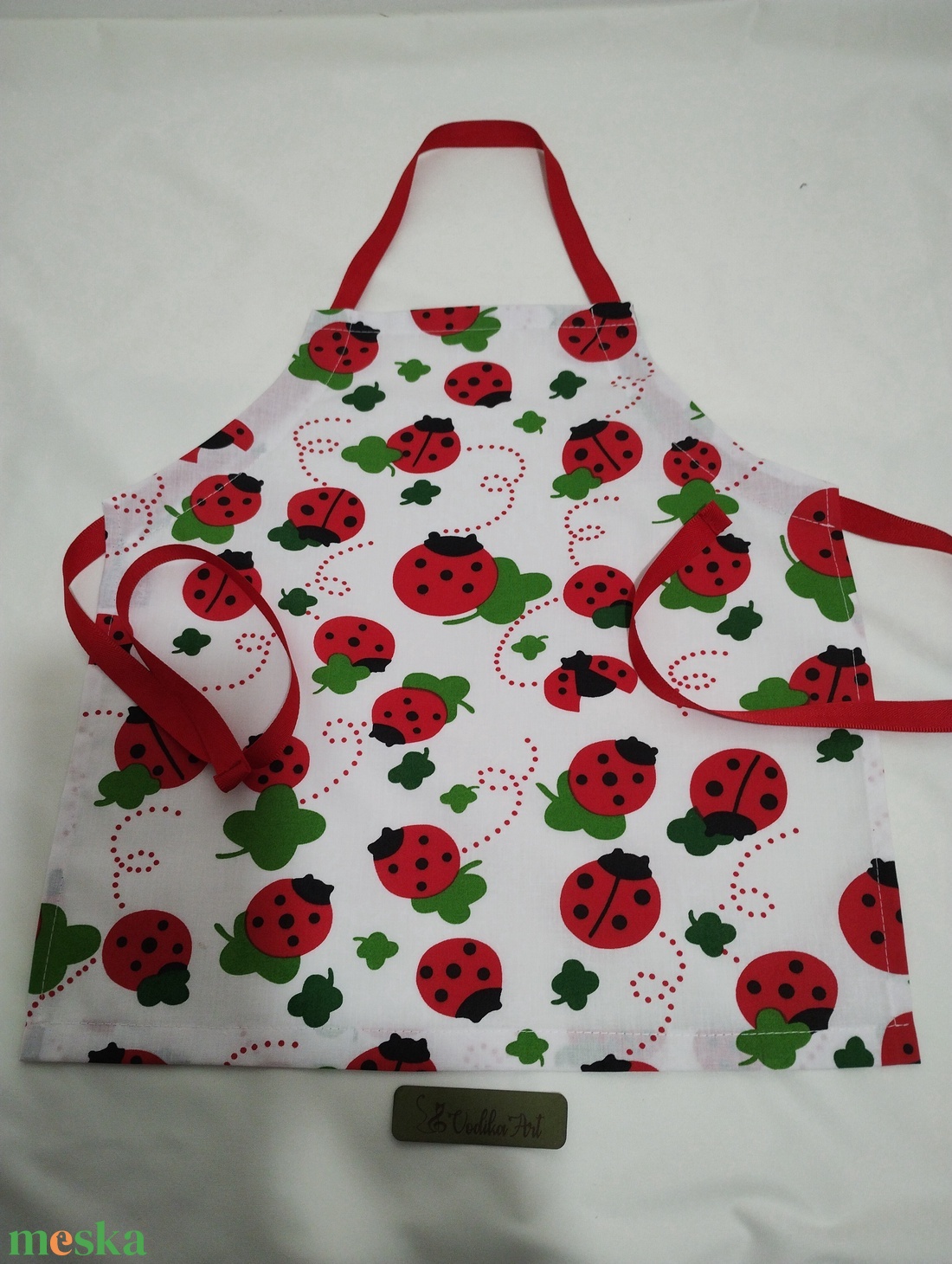 Katick,  gyerek kötény 3-6 évesre - otthon & életmód - konyhafelszerelés, tálalás - konyhai textil - kötény - Meska.hu