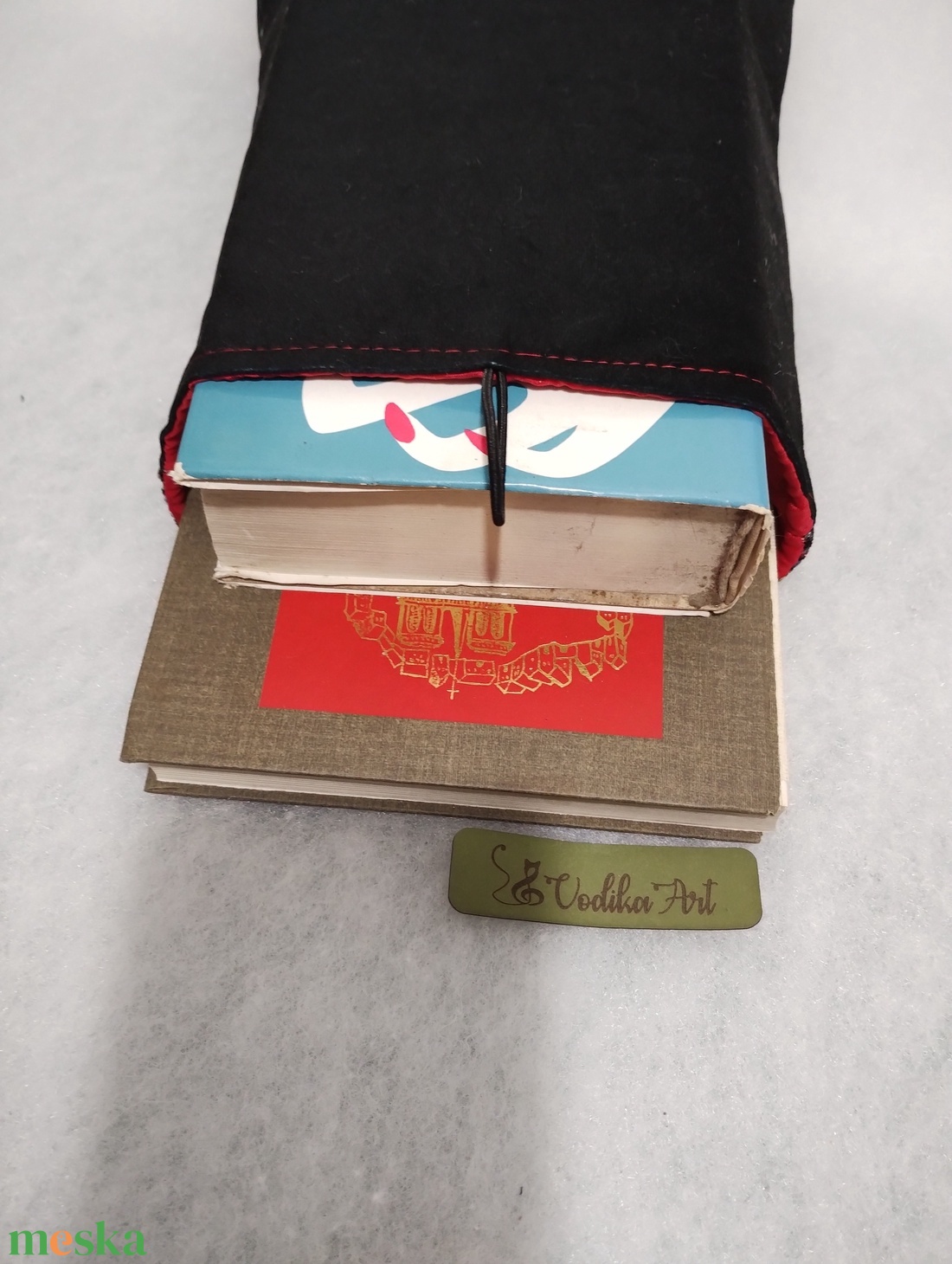 Elegáns plüss könyvtok - könyv & zene - könyvtok - Meska.hu