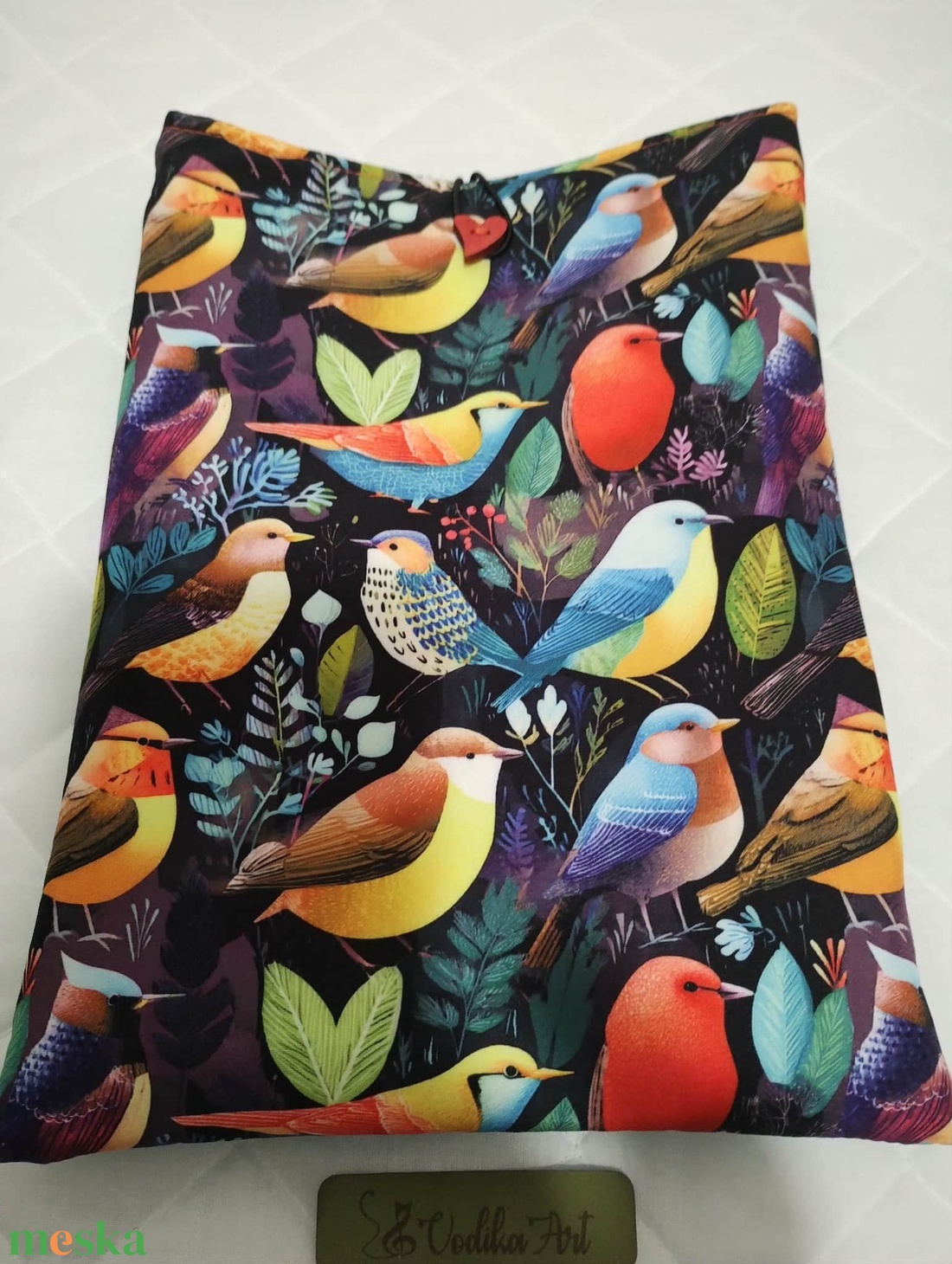 Könyvtok, szines madárkák... - könyv & zene - könyvtok - Meska.hu