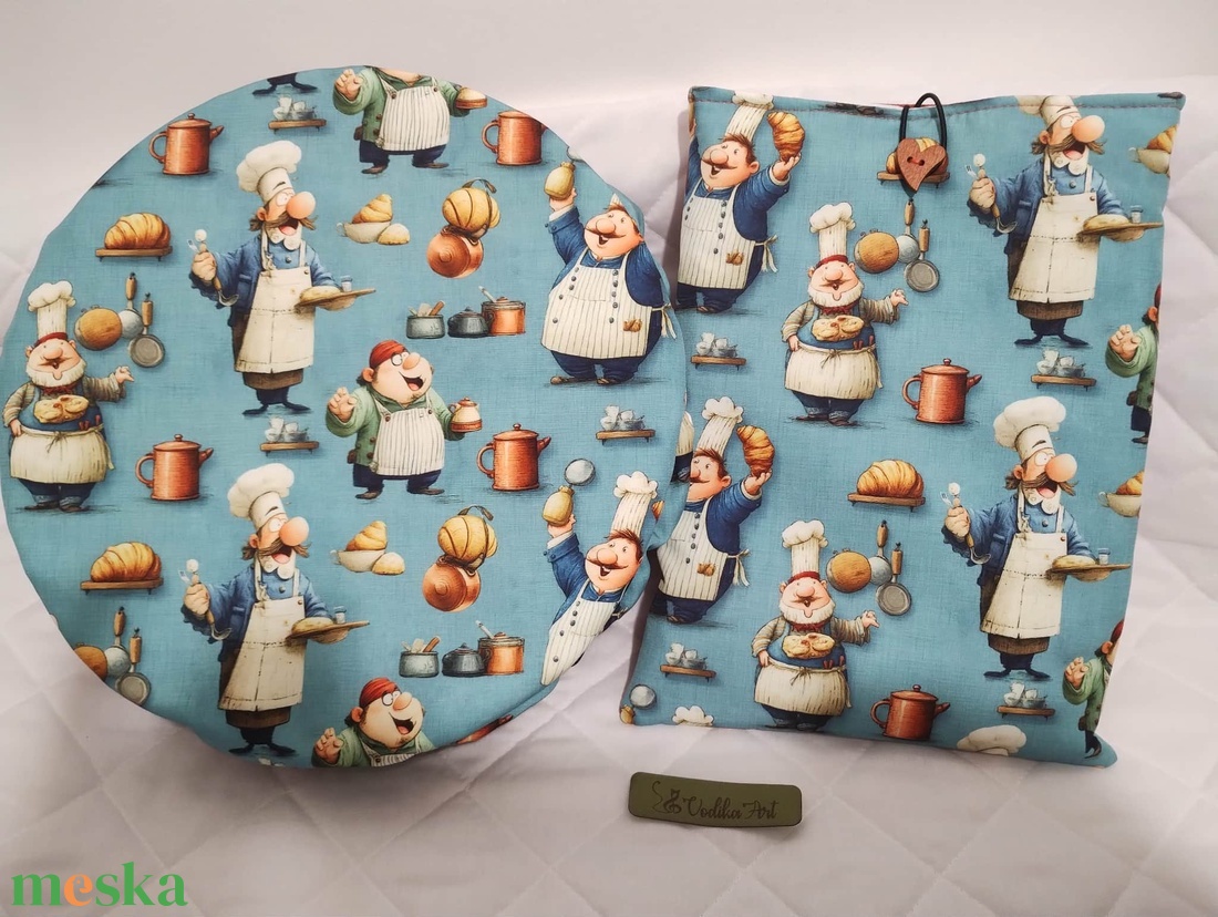 Kelesztő sapka, edénysapka, szakácsok - otthon & életmód - konyhafelszerelés, tálalás - konyhai textil - edényfogó & edényfedő - Meska.hu