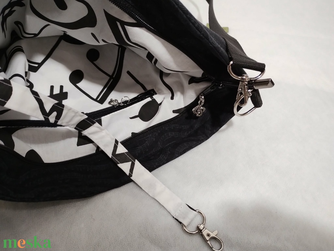 Válltáska, zenés ajándék,  zongora - könyv & zene - hangszer & hangszertok - Meska.hu