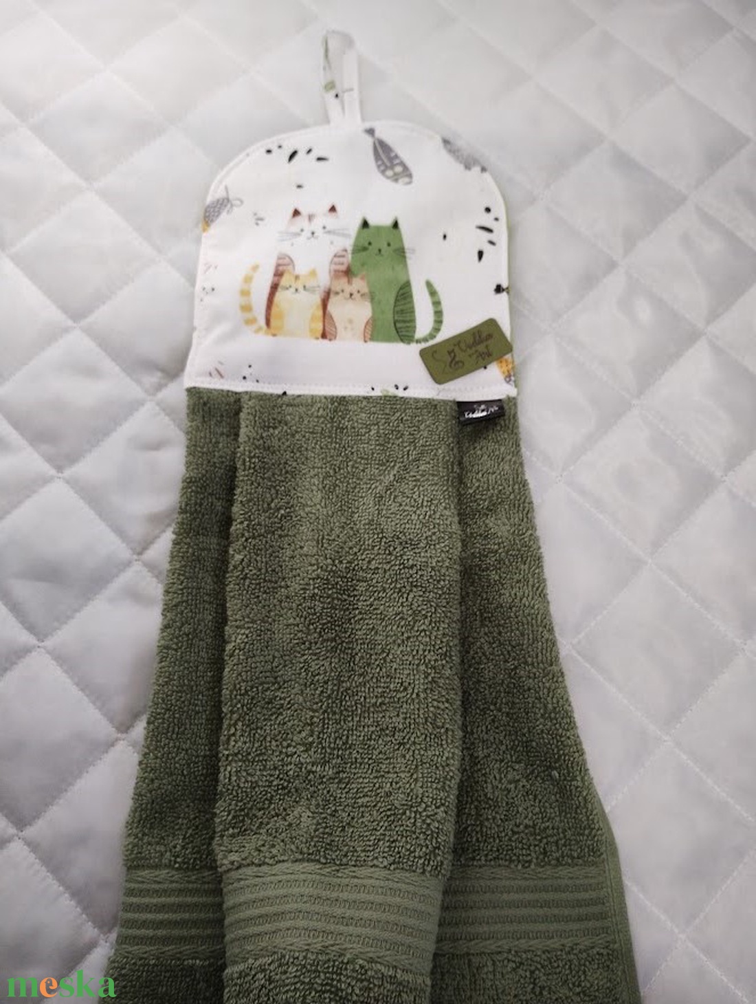 Óvodai zsák, cicusos - játék & sport - ovis felszerelés - ovis zsák - Meska.hu