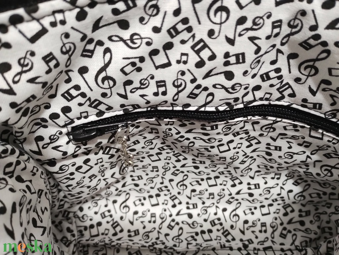 A zene az egy szerelem..... macskazene - táska & tok - kézitáska & válltáska - válltáska - Meska.hu