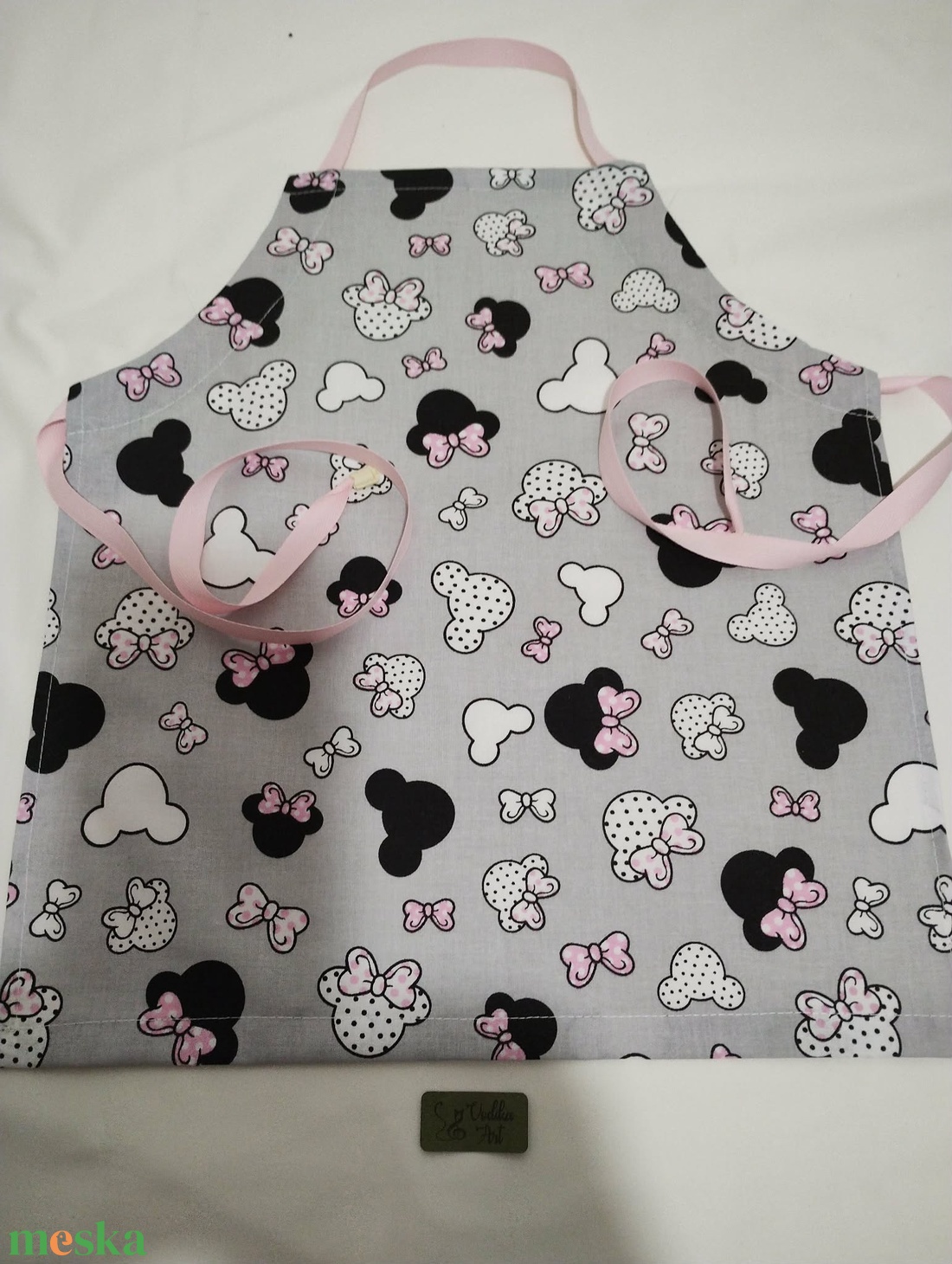 Egérkék,  gyerek kötény 3-6 évesre - otthon & életmód - konyhafelszerelés, tálalás - konyhai textil - kötény - Meska.hu