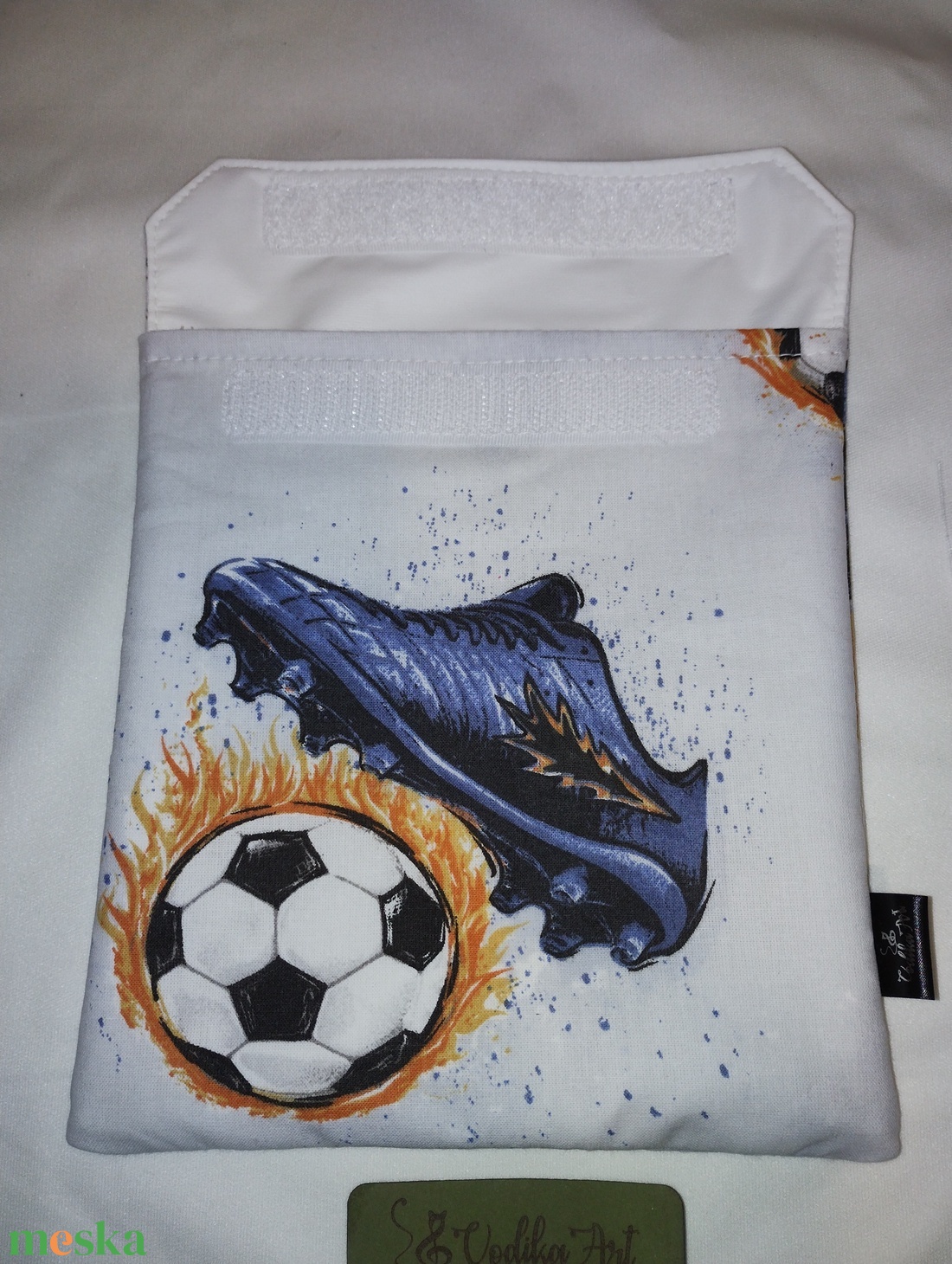 Nowaste, SNACKBAG , football kapus - táska & tok - uzsonna- & ebéd tartó - szendvics csomagoló - Meska.hu