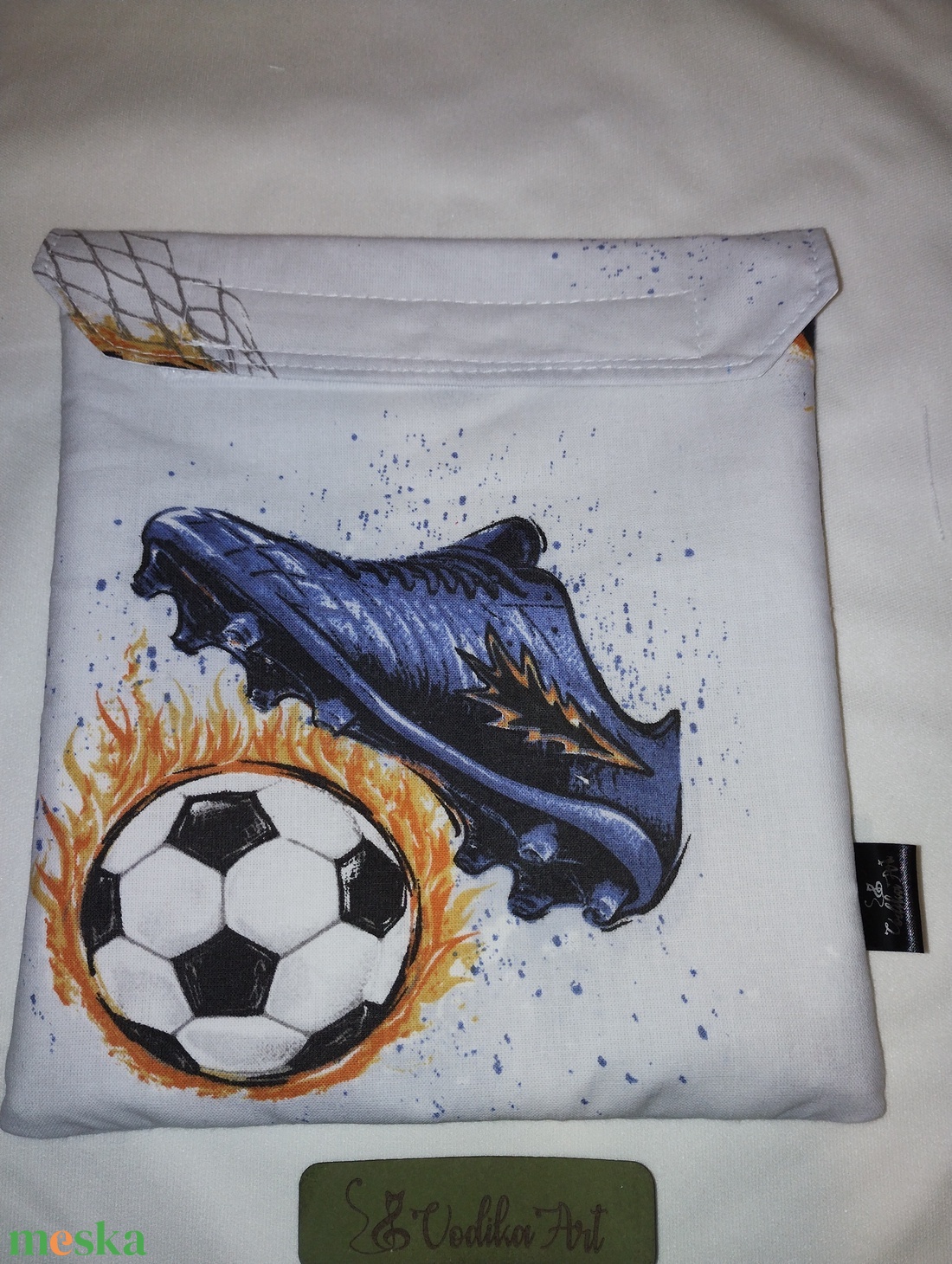 Nowaste, SNACKBAG , football kapus - táska & tok - uzsonna- & ebéd tartó - szendvics csomagoló - Meska.hu