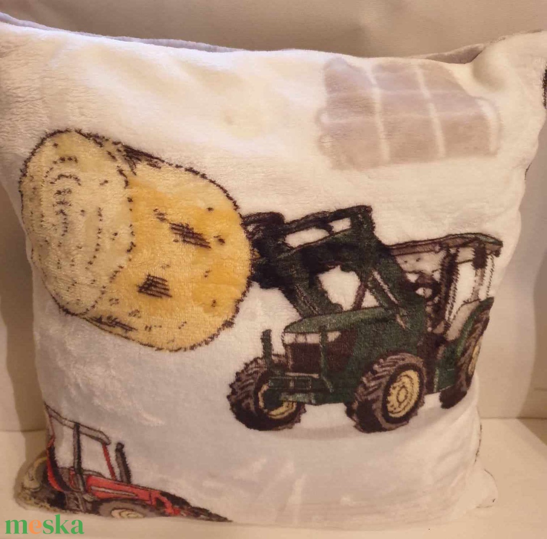 Plüss párnahuzat,  bálázó - otthon & életmód - lakástextil - párna & párnahuzat - díszpárnahuzat - Meska.hu