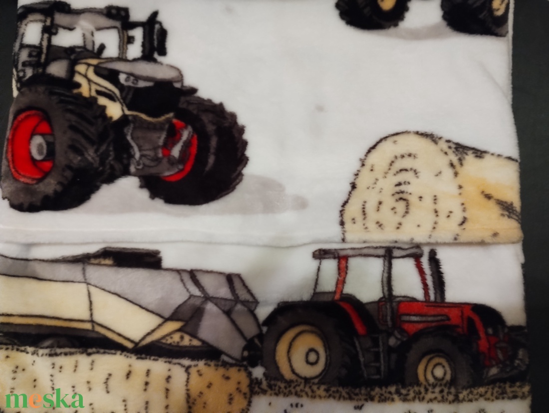 Plüss párnahuzat,  traktor - otthon & életmód - lakástextil - párna & párnahuzat - díszpárnahuzat - Meska.hu