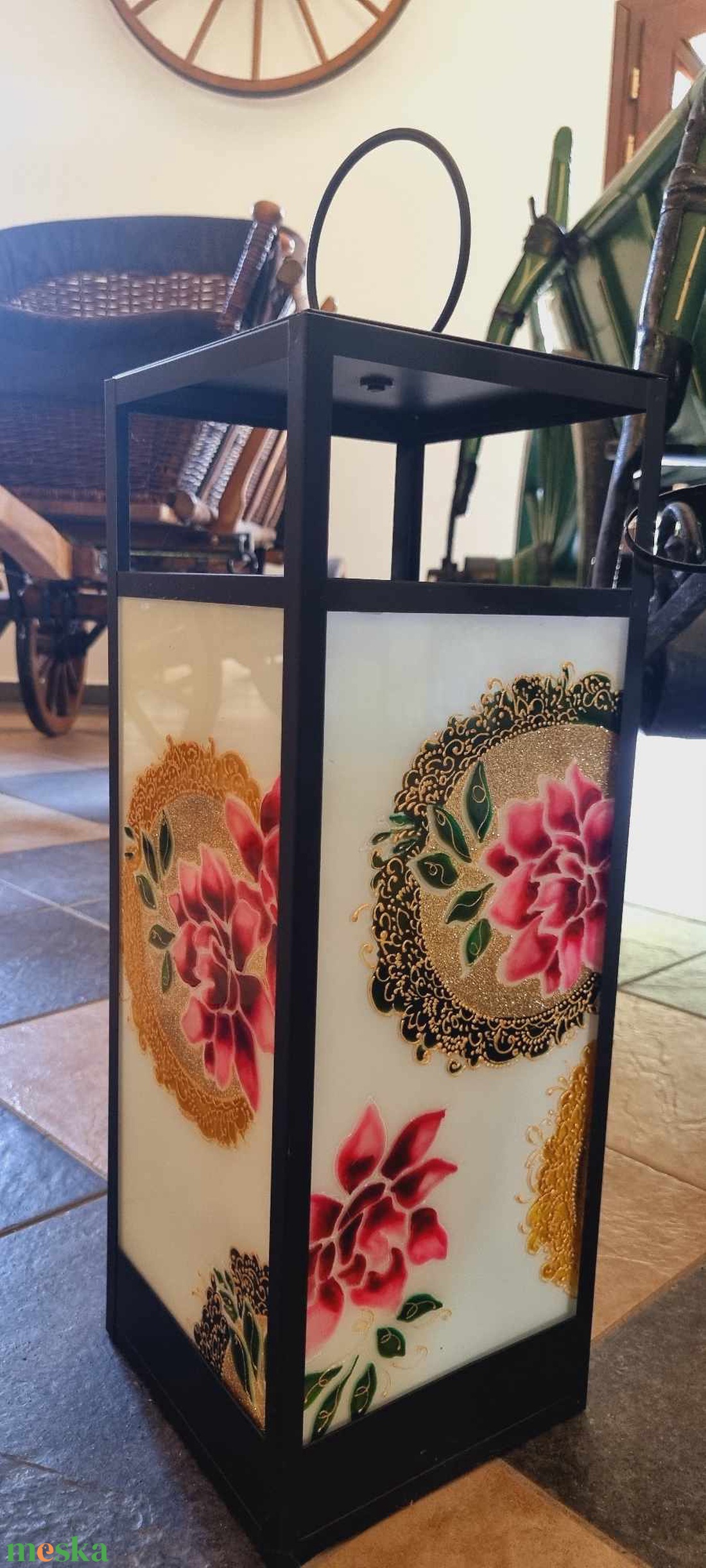 Mandala lámpás virágokkal - üvegefestett elegáns gyertyatartó - otthon & életmód - dekoráció - spiritualitás - mandala - Meska.hu Mandala lámpás virágokkal - üvegefestett elegáns gyertyatartó - otthon & életmód - dekoráció - spiritualitás - mandala - Meska.hu