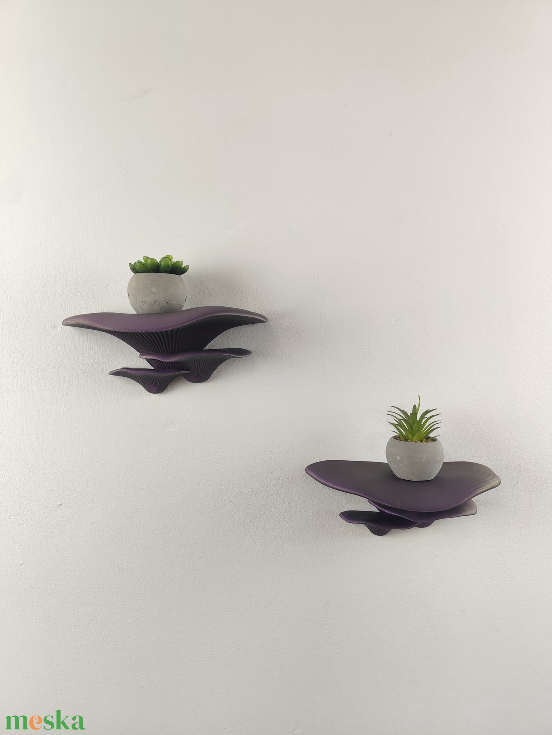 Gomba polcok (2db) - otthon & életmód - bútor - polc - Meska.hu