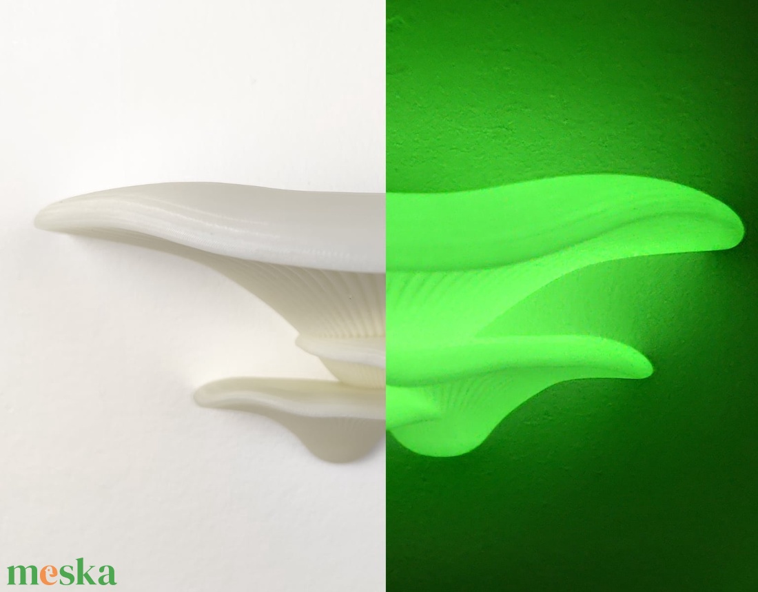 Gomba polcok - sötétben világító - otthon & életmód - bútor - polc - Meska.hu