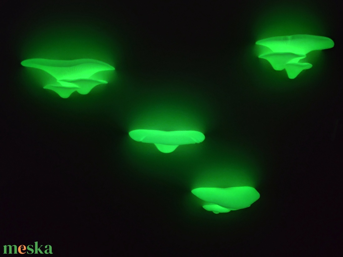 Gomba polcok - sötétben világító - otthon & életmód - bútor - polc - Meska.hu