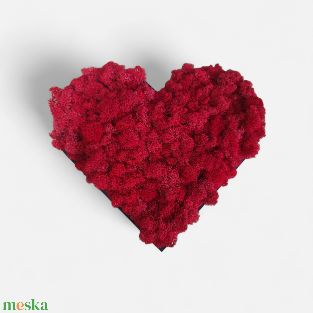 Valentin Napi zuzmó szív - otthon & életmód - dekoráció - fali és függő dekoráció - zuzmókép, mohakép - Meska.hu