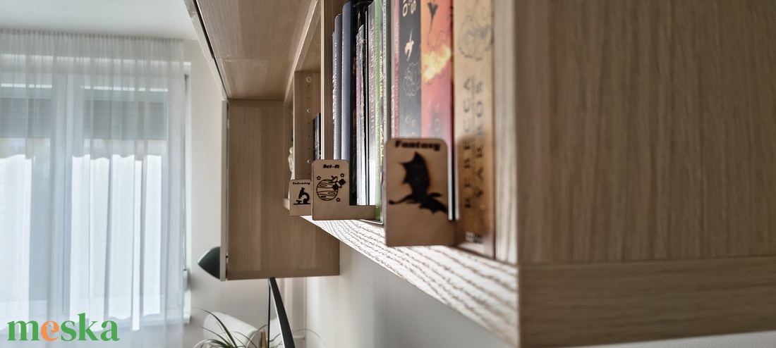 Könyvespolc cégér - otthon & életmód - dekoráció - asztal és polc dekoráció - könyvszobor - Meska.hu