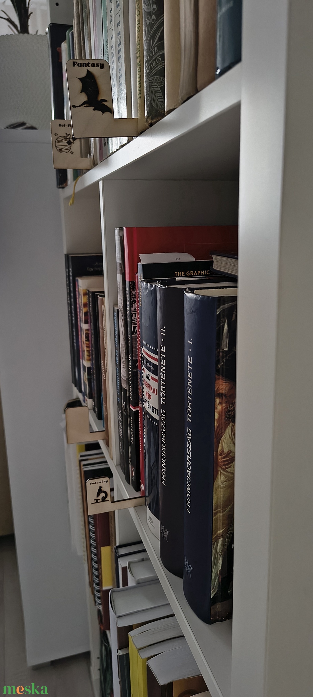 Könyvespolc cégér - otthon & életmód - dekoráció - asztal és polc dekoráció - könyvszobor - Meska.hu