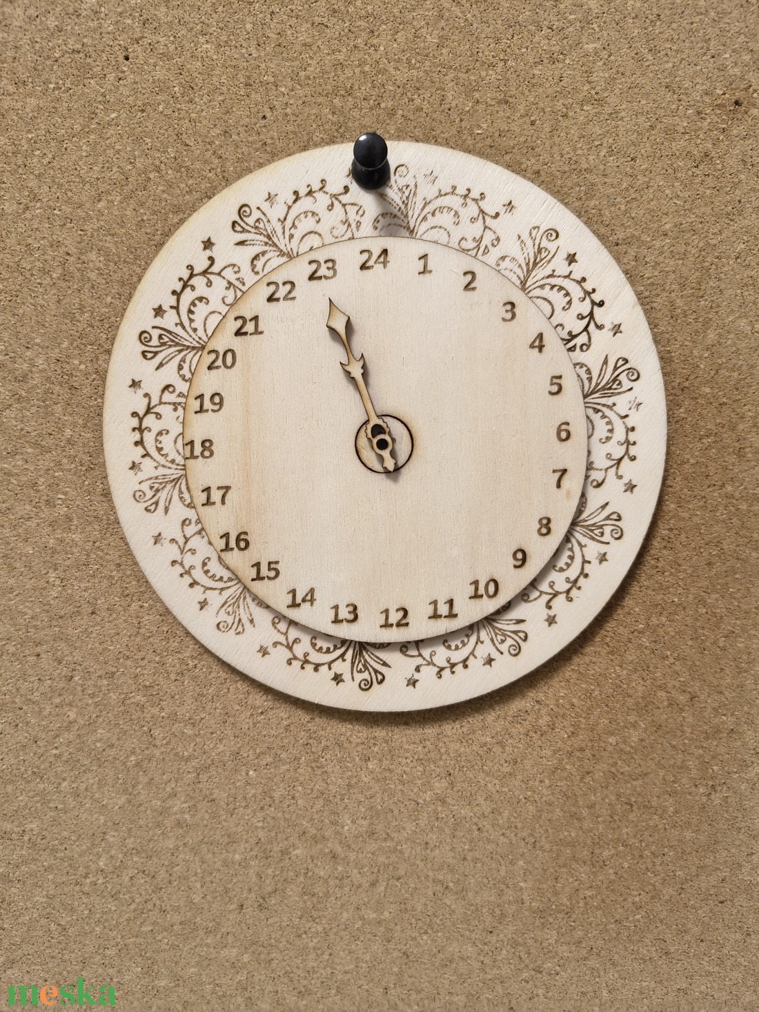 Adventi óra - karácsony - adventi díszek - adventi naptár - Meska.hu