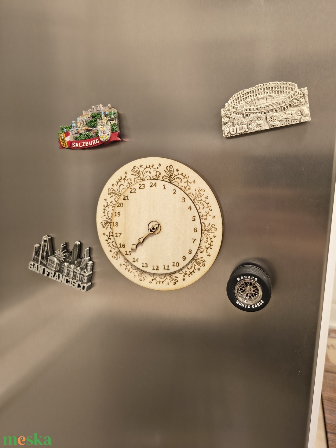 Adventi óra - karácsony - adventi díszek - adventi naptár - Meska.hu