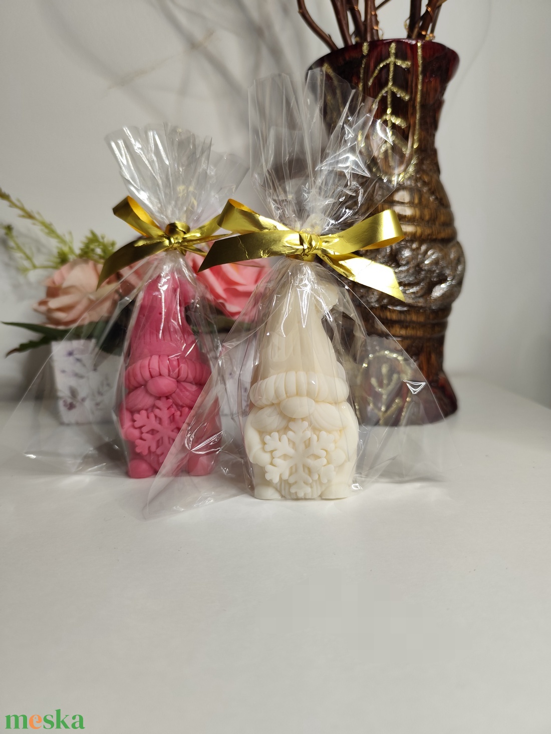 Manó formagyertya - otthon & életmód - gyertya, illat, aroma - gyertya - Meska.hu